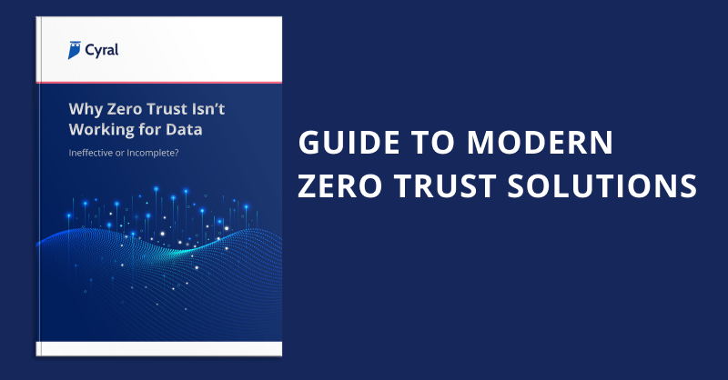 Whitepaper: why zero trust isn't working for data protection