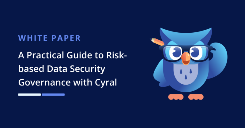 A Practical Guide to Risk-based Data Security Governance